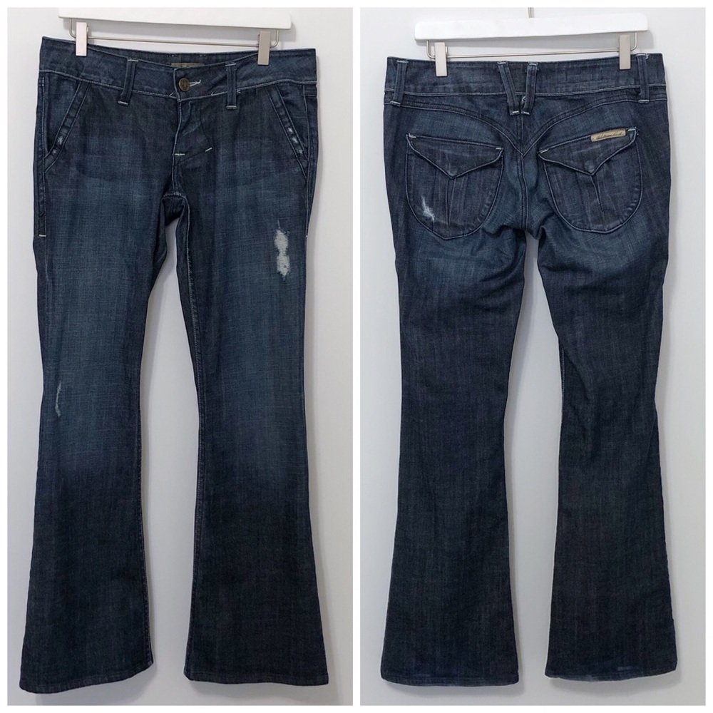 SOLDWilliam Rast Madison Vintage FlareTrouserJeans - Picture 2 of 8